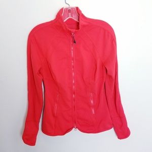 Zella Women's Athletic Red full zip Jacket   B1-11